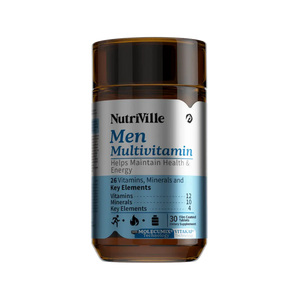 Nutriville Men Multivitamin, Helps maintain health & energy, 30 Tablets Nutriville