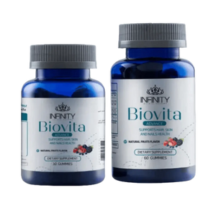Infinity Biovita Advance Multi - vitamin - 60+30 Gummies for nails, skin, & hair - Promopack - KleanSource