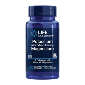 Life Extension, Potassium with Extend-Release Magnesium, 60 Capsules Life Extension