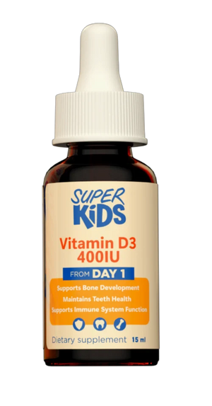 Superkids Vitamin D3, 400IU, 15ml