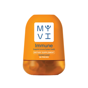 Myvi Immune , Orange Flavor ( 60 Gummies) - KleanSource