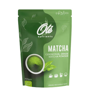 Ole Nutrients, Chinese Ceremonial Matcha Green Tea 100g - (50 servings) - KleanSource