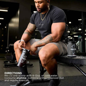 Rule1 Creatine Monohydrate 5g, Unflavored, 75 Servings