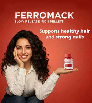 Unimack, Ferromack Iron Pellets 60 Caps.