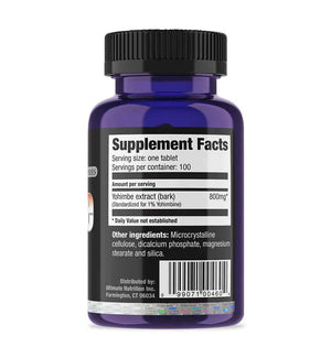 Ultimate Nutrition YOHIMBE, 100 Tablets