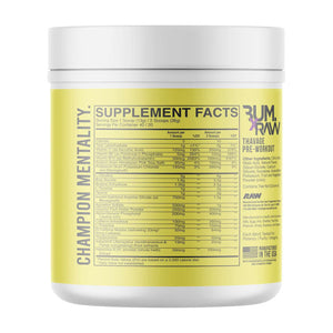 RAW THAVAGE Pre-workout, 40 servings ( Lemonade)