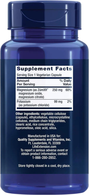 Life Extension, Potassium with Extend-Release Magnesium, 60 Capsules Life Extension