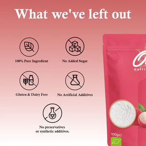 Ole Nutrients, Organic Lychee Fruit Powder 100g Ole Nutrients