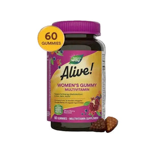 Nature’s Way ALIVE WOMEN MULTIVITAMIN, Mixed Berry, 60 Gummies - KleanSource