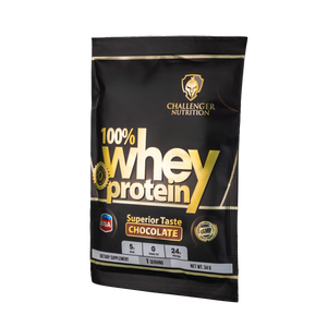CHALLENGER NUTRITION - LOCAL - WHEY PROTEIN choclate- 1serv/34g