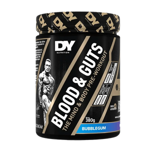 DY Nutrition, Blood & Guts Preworkout, 380g bubblegum