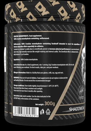 DY Nutrition Creatine Monohydrate Powder, 60 servings - KleanSource