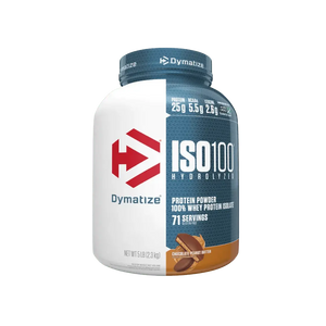 Dymatize, ISO100 Hydrolyzed, 100% Whey Protein Isolate 24g Protein, 2.4kg( 71 - 76 servings) - KleanSource