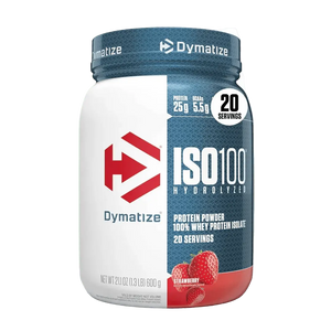 Dymatize, ISO100 Hydrolyzed, 100% Whey Protein Isolate 24g Protein, 1.4kg (45 servings) - KleanSource