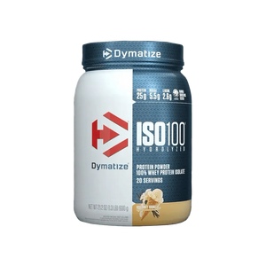 Dymatize, ISO100 Hydrolyzed, 100% Whey Protein Isolate 24g Protein, 1.4kg (45 servings) - KleanSource