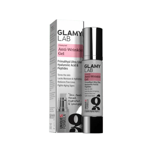 GLAMY LAB Anti Wrinkles Gel with Hyaluronic acid and peptides, 50 gm - KleanSource
