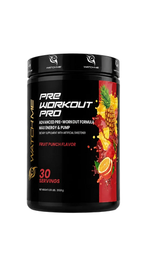 Watchme Pre Workout PRO Fruit Punch ( 30 servings)