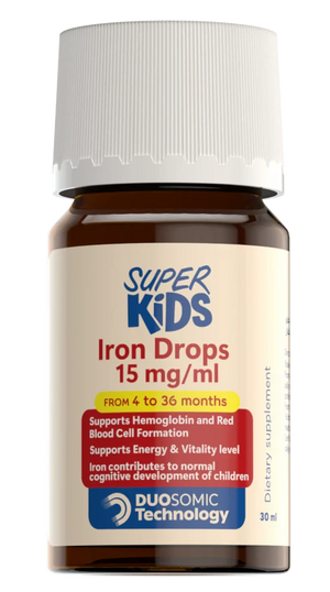 Superkids Iron Drops, 15mg/ml