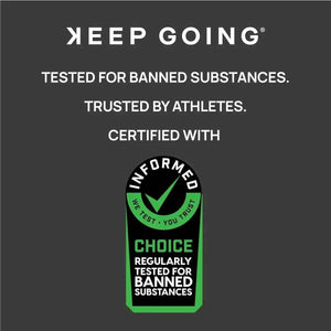 KEEP GOING ULTIMATE WHEY DIGESTIVE ENZYMES+ 25g Protein