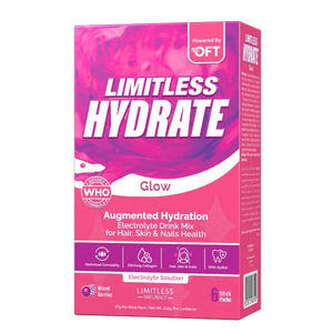 Limitless Hydrate Electrolyte Solution - 6 Sachets Pack, GLOW - KleanSource