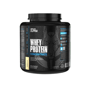 Limitless Alpha Whey Protein Concentrate 25g Protein (2kg) 60 servings