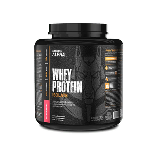 Limitless Alpha Whey Protein Isolate 30g protein, 2kg ( 60 servings)