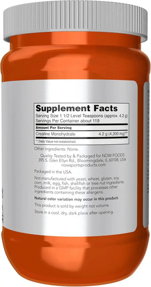 NOW-SPORTS-MICRONIZED-CREATINE 119 servings back of pack2