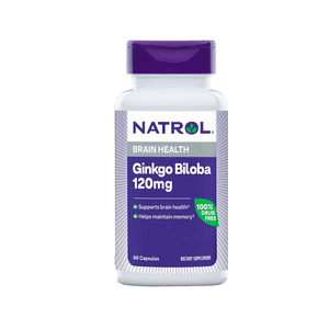 Natrol Ginkgo Biloba (120mg), 60 Tablets