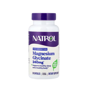 Natrol Magnesium Glycinate 240mg, 30 Tablets