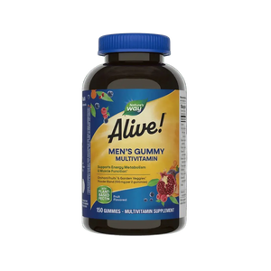 Nature's Way, Alive!® Men's Gummy Multivitamin with Superfood, 150 Fruit Gummies - KleanSource