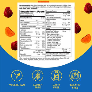 Nature's Way, Alive!® Men's Gummy Multivitamin with Superfood, 150 Fruit Gummies - KleanSource