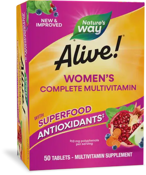 Natures way Alive!® Women's Complete Multivitamin, 50 tablets - KleanSource
