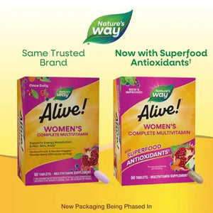 Natures way Alive!® Women's Complete Multivitamin, 50 tablets - KleanSource