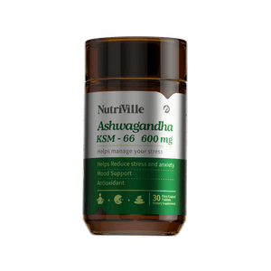 Nutriville Ashwagandha ksm66 600mg 30 tablets