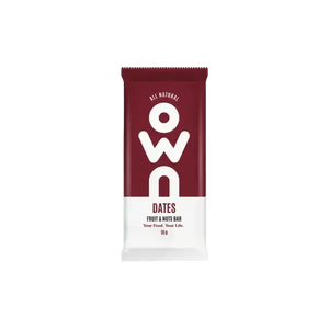 Own Snacks, Date and Nuts Bar, 55g - KleanSource