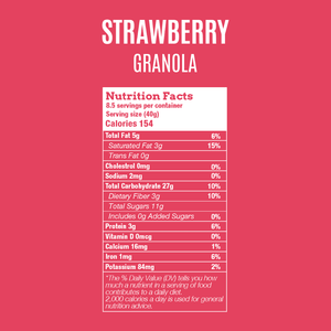 OWN Snacks, Strawberry Granola - KleanSource