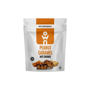 OWN Snacks, Peanut Caramel Chunks, 70g