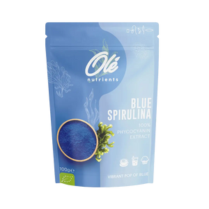 Ole Nutrients, Blue Spirulina Powder 100g
