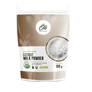 Ole Nutrients, Coconut Milk Powder - Sulfate Free 100g