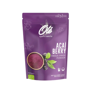 Ole Nutrients, Organic Acai Berry Freeze-Dried Powder 100g