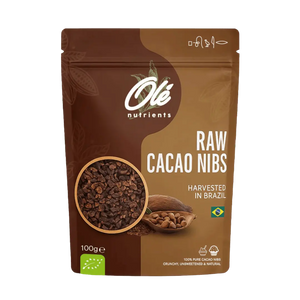 Ole Nutrients, Raw Cacao Nibs 100g