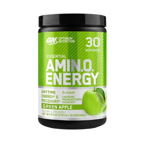 Optimum Nutrition Amino Energy - Pre Workout with Green Tea, BCAA, Energy Powder green apple