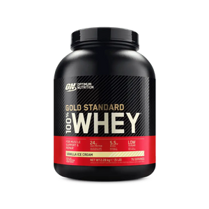 Optimum Nutrition Gold Standard 100% Whey Protein Powder 24g Protein 2.3kg( 71 - 74 servings) - KleanSource