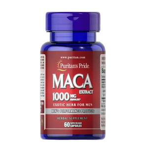 Puritan's Pride, MACA 1000 mg Exotic Herb for Men, 60 Capsules - KleanSource