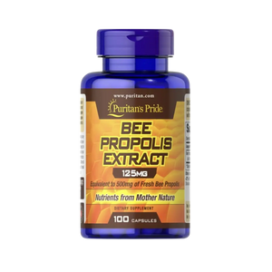Puritan's Pride Bee Probolis 500 mg, 100 Capsules - KleanSource
