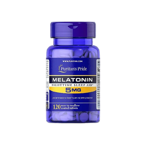 Puritan's Pride Melatonin 5 mg, 120 Capsules - KleanSource