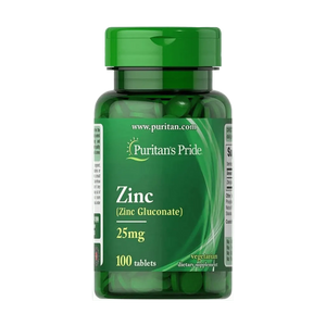 Puritans pride zinc gluconate 25mg 100 tablets