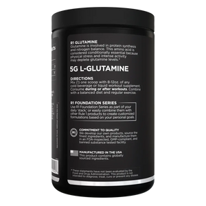 Rule1 Micronized Glutamine 75 servings ( unflavored)