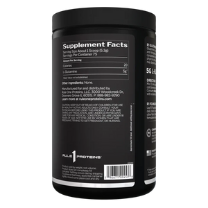 Rule1 Micronized Glutamine 75 servings ( unflavored)