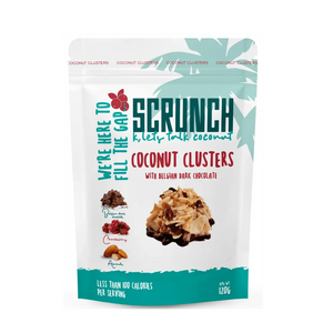 Scrunch Almond, Cashew + Mix cluster with 8g protein (40g single pouch) - KleanSource